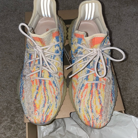 Adidas Yeezy 350 V2 Mix Oat sz 9.5 - Picture 3 of 7